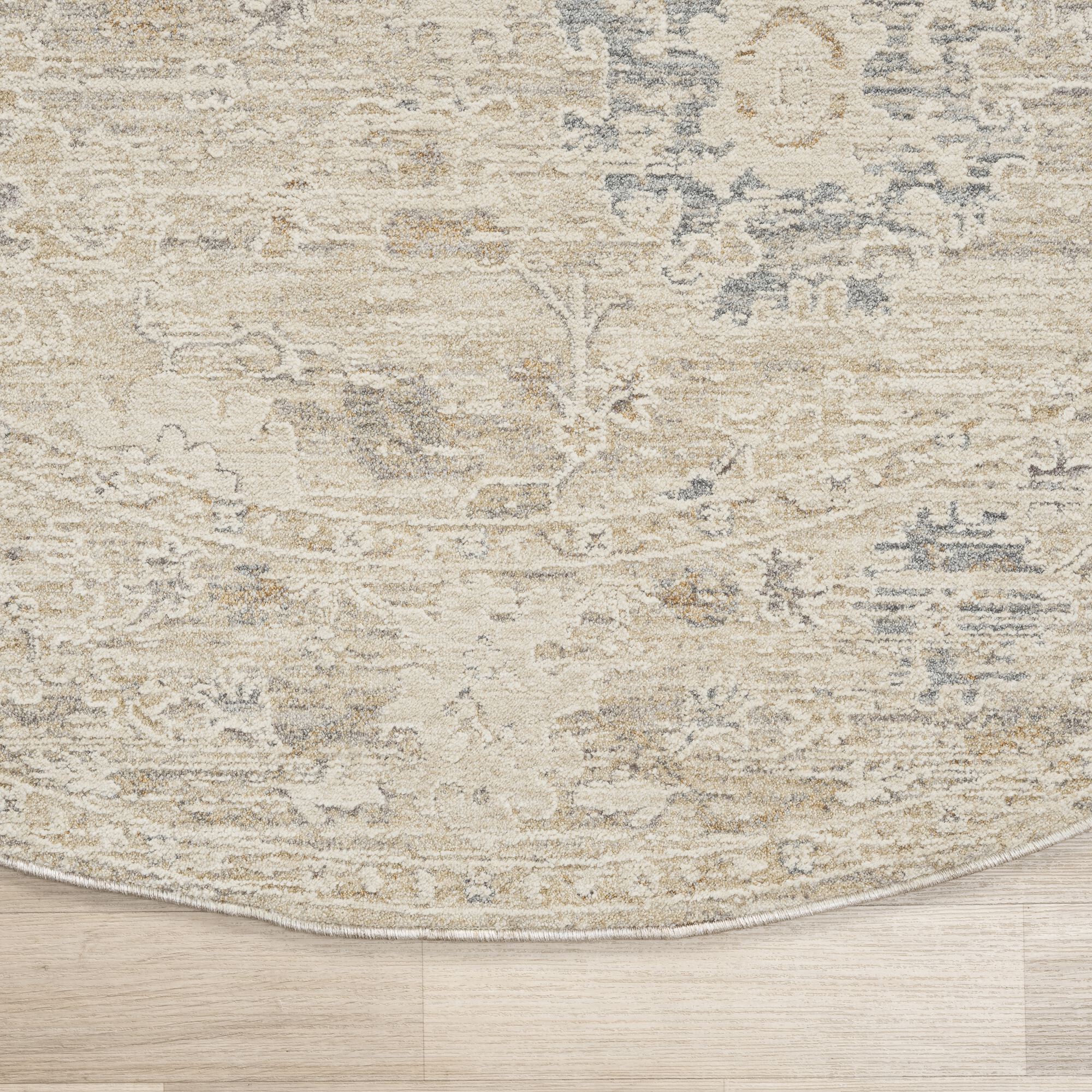LR Home Monaco Rug — Beige / Ivory