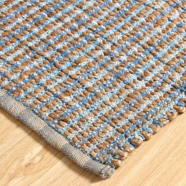 LR Home Naturals Rug — Navy