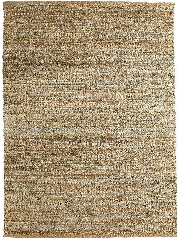 LR Home Naturals Rug — Spa Blue