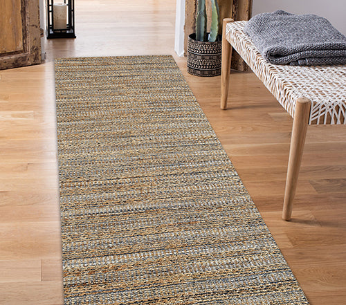 LR Home Naturals Rug — Navy