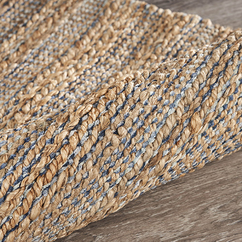 LR Home Naturals Rug — Navy