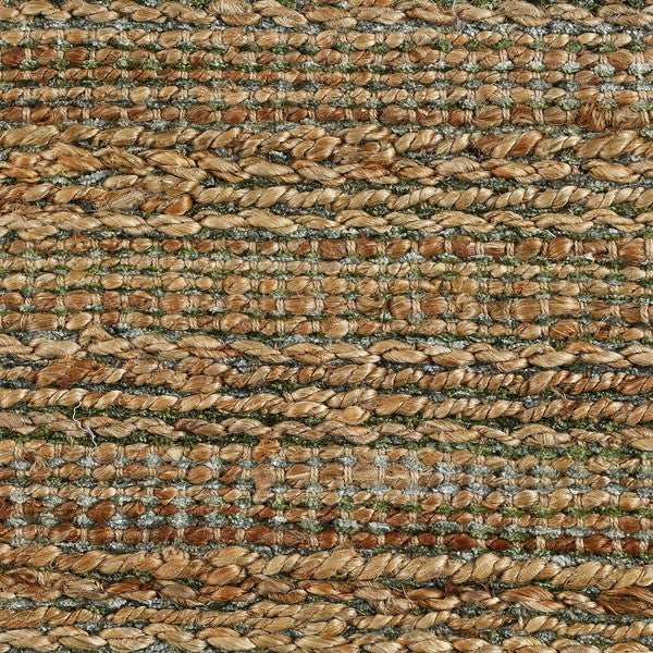LR Home Naturals Rug — Smoke Green