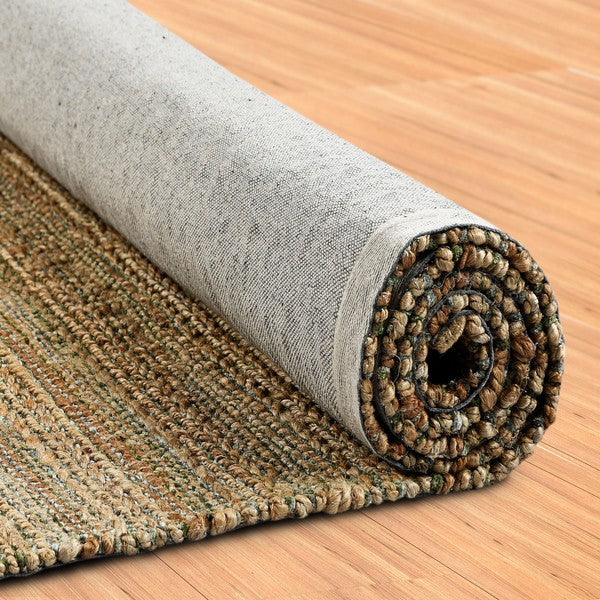 LR Home Naturals Rug — Smoke Green