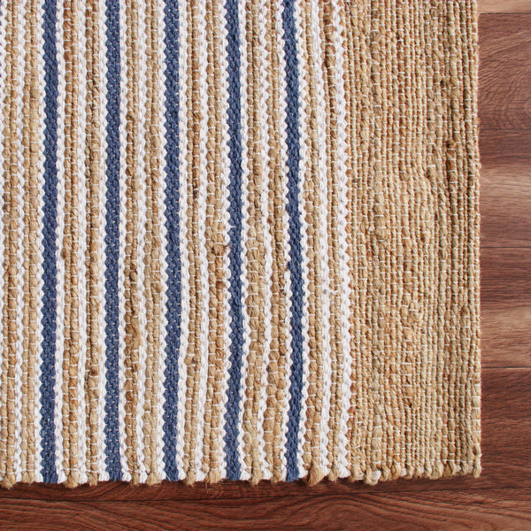 LR Home Naturals Rug — Insignia Blue