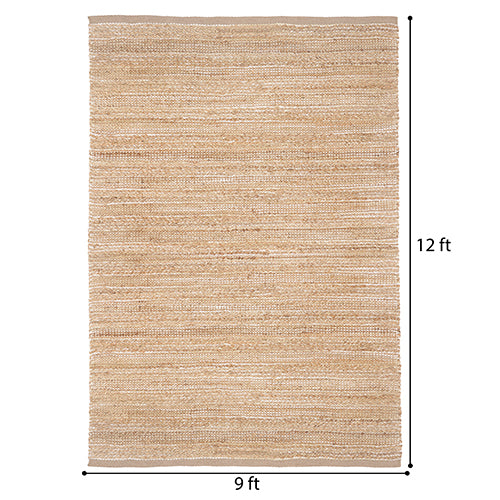 LR Home Naturals Rug — Cream Ivory