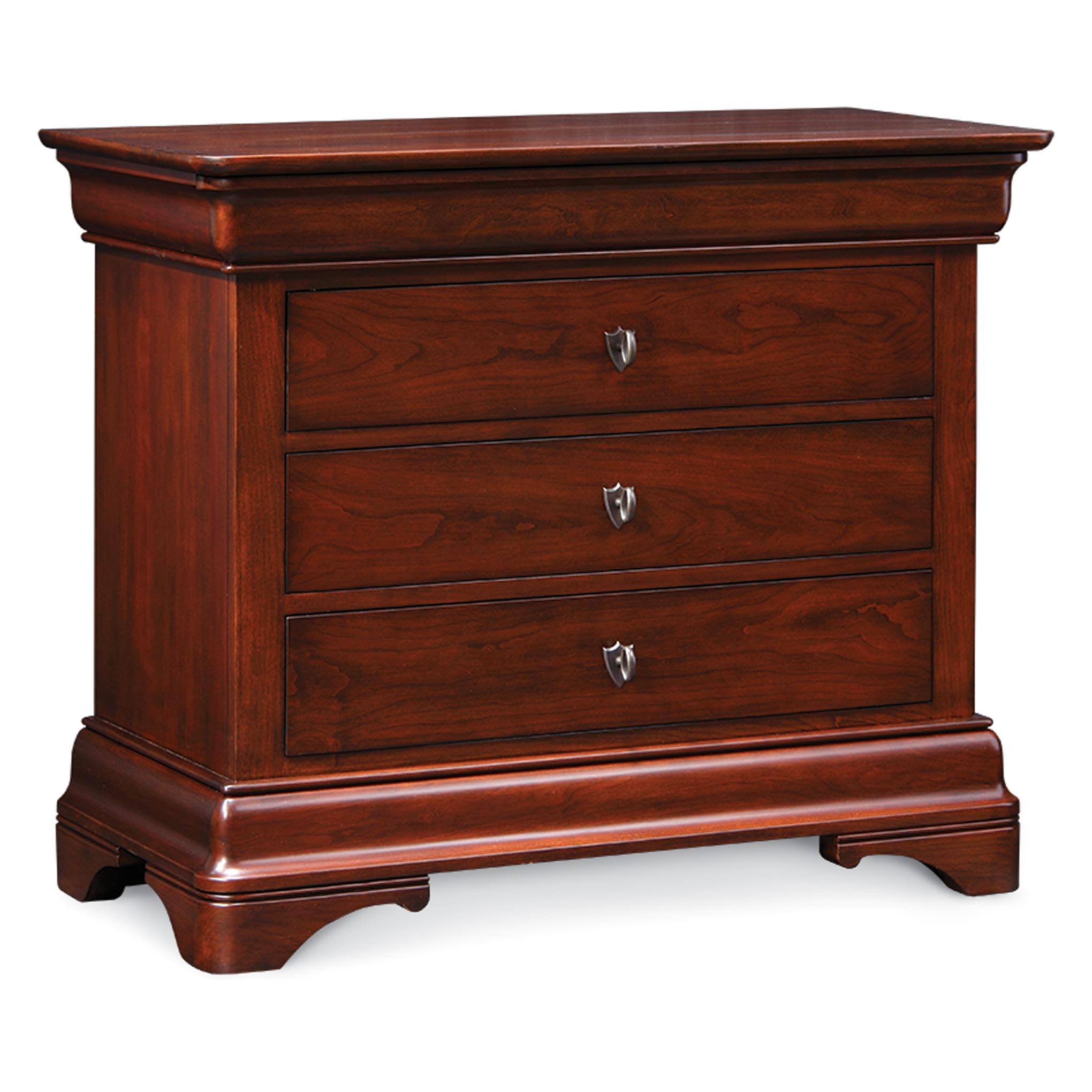 Marseilles Three-Drawer Nightstand - NS-137-1004