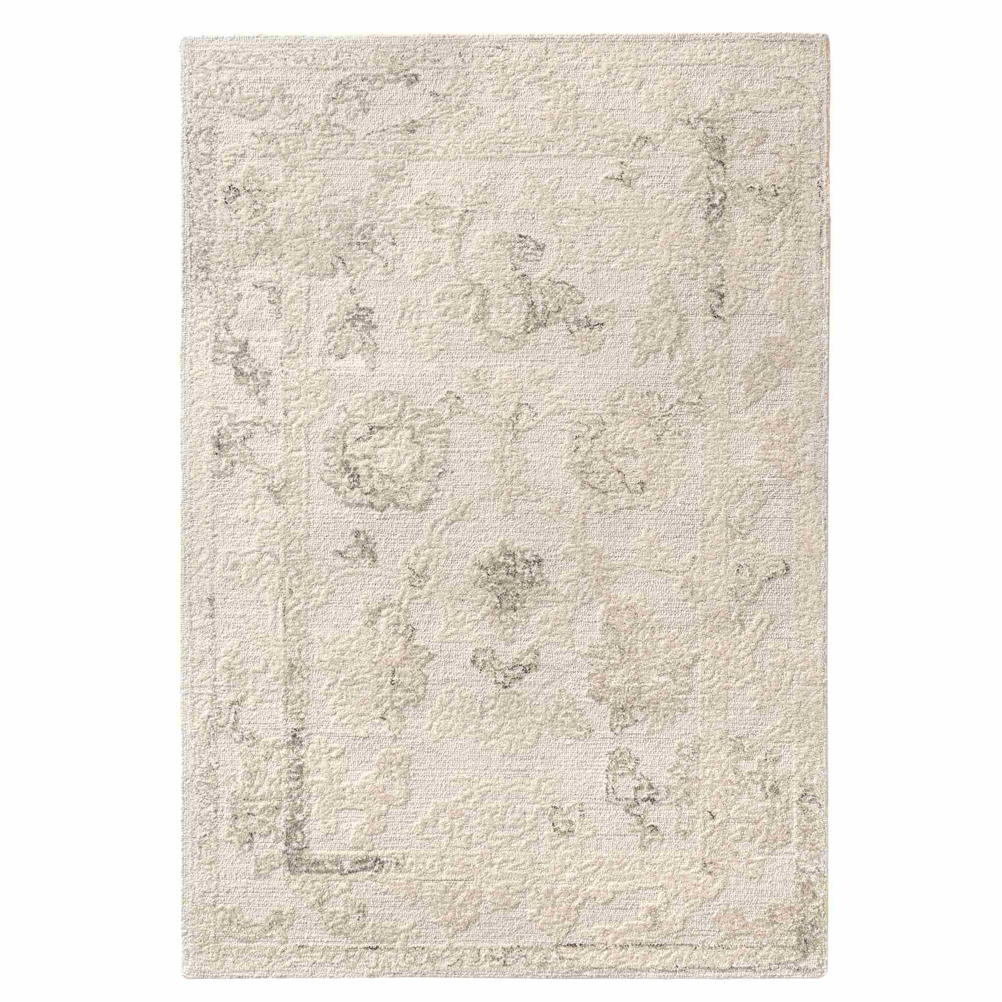 LR Home Nuvia Rug — Ivory / Beige