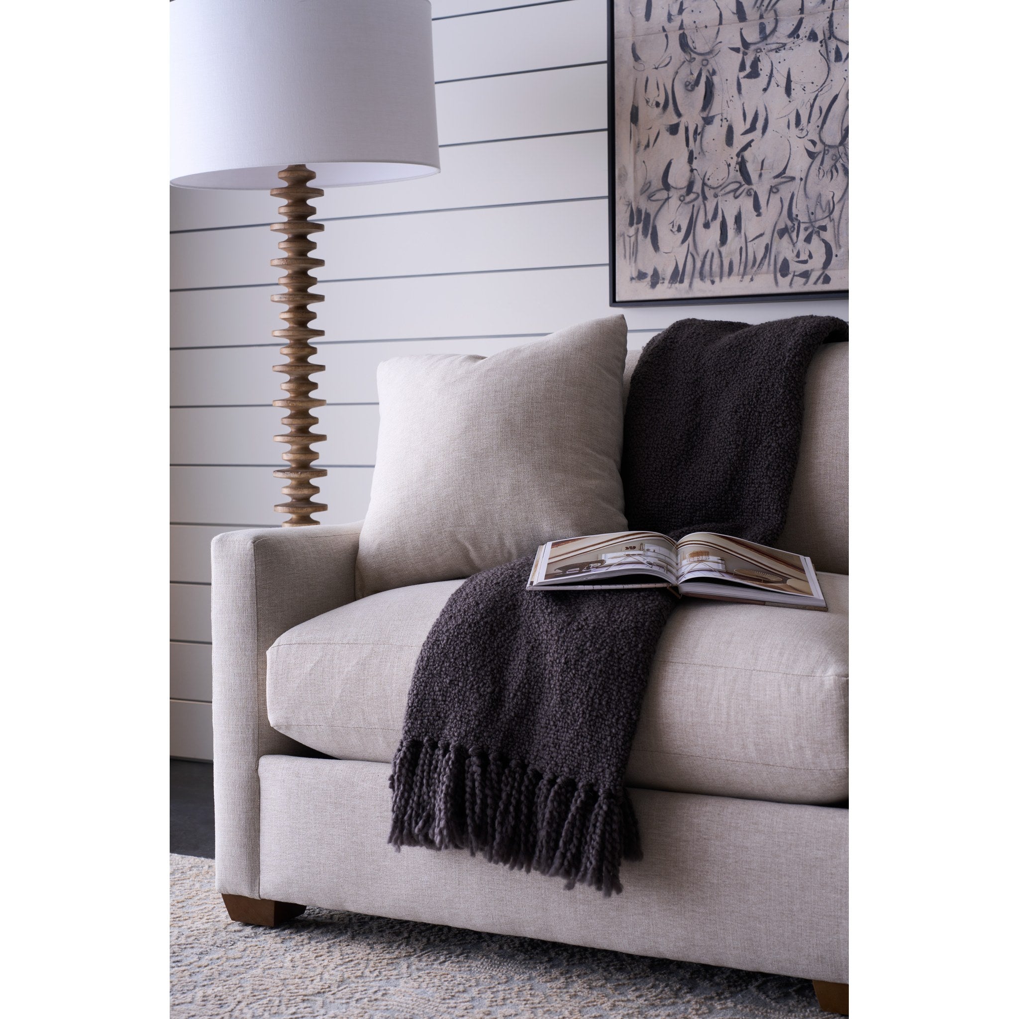 Rowe Furniture Bradford Sofa — Straw