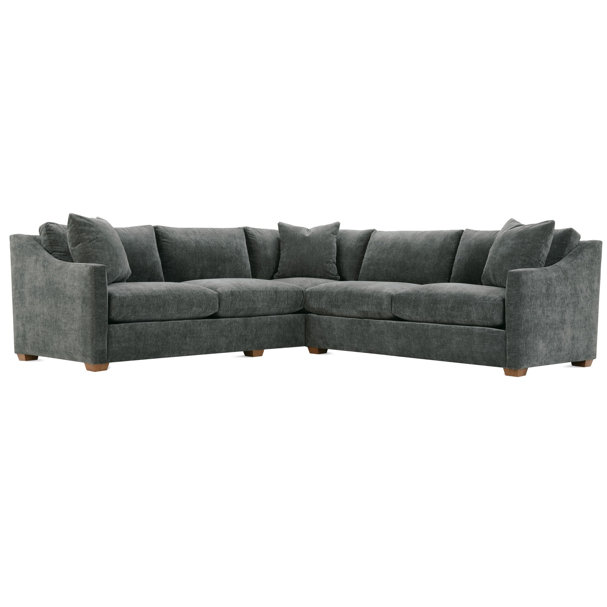 Rowe Furniture Bradford 2-Piece Sectional — Pepper