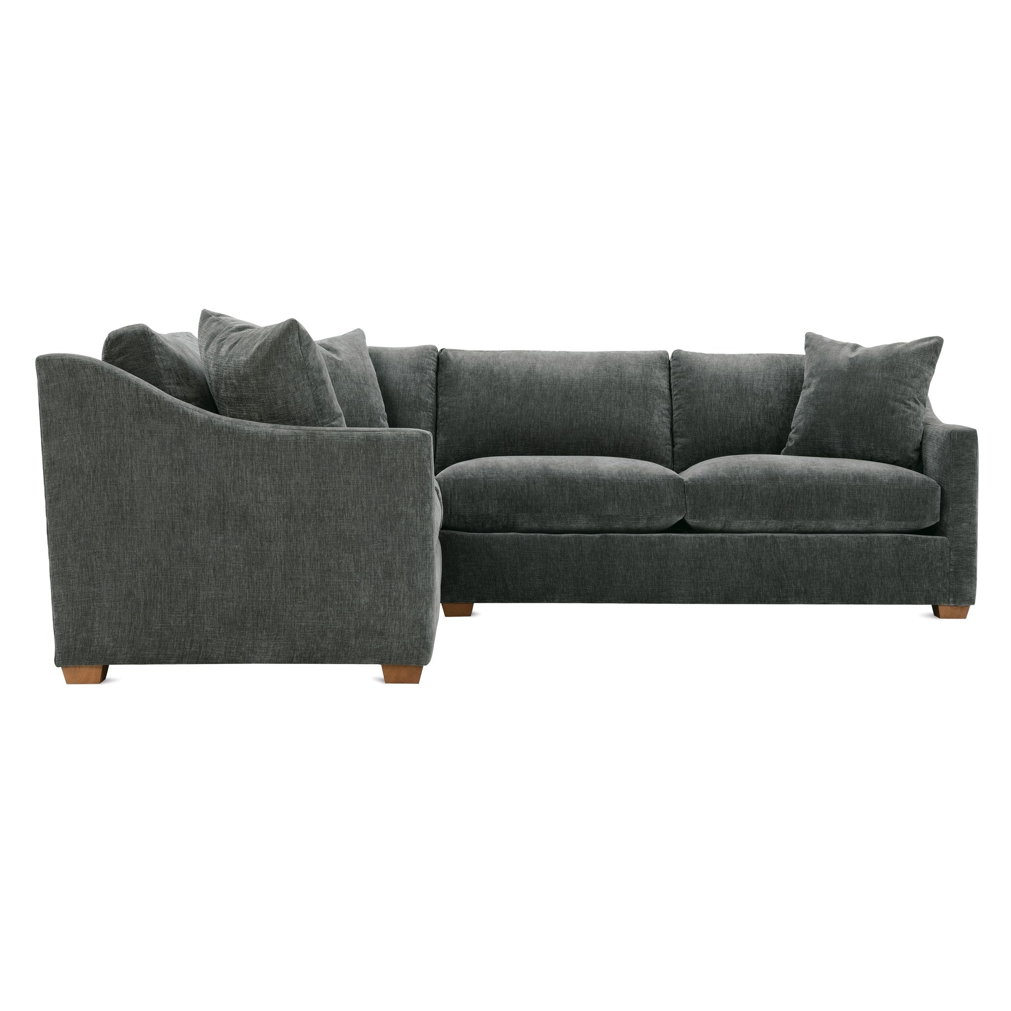 Rowe Furniture Bradford 2-Piece Sectional — Pepper