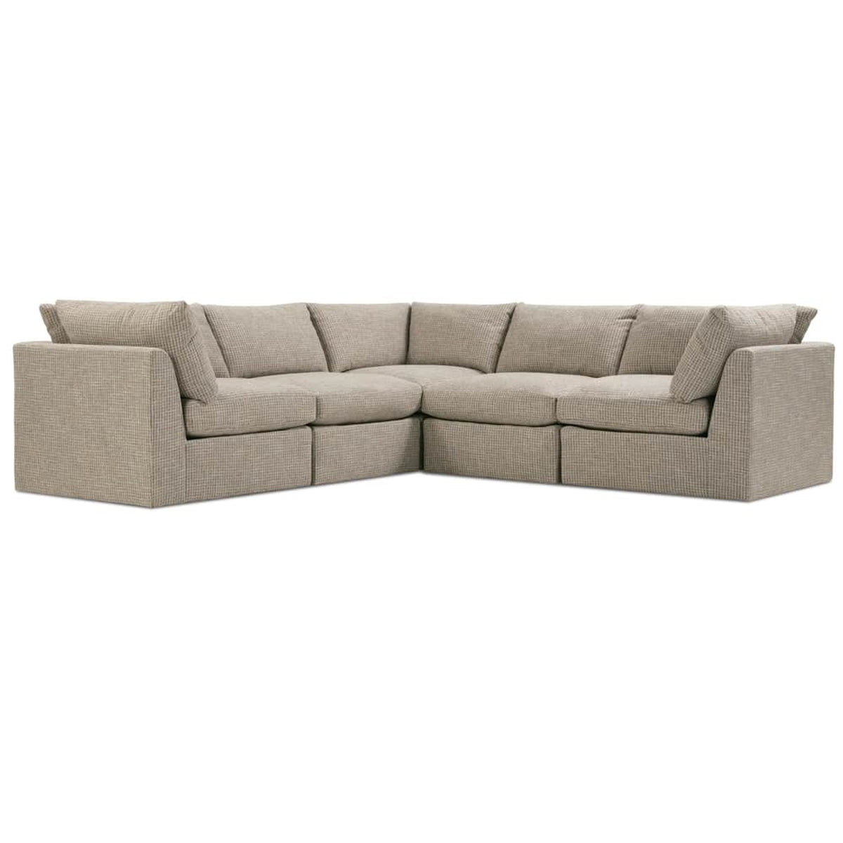 Rowe Furniture Zander Deep Sectional — Right Seated Corner Arm