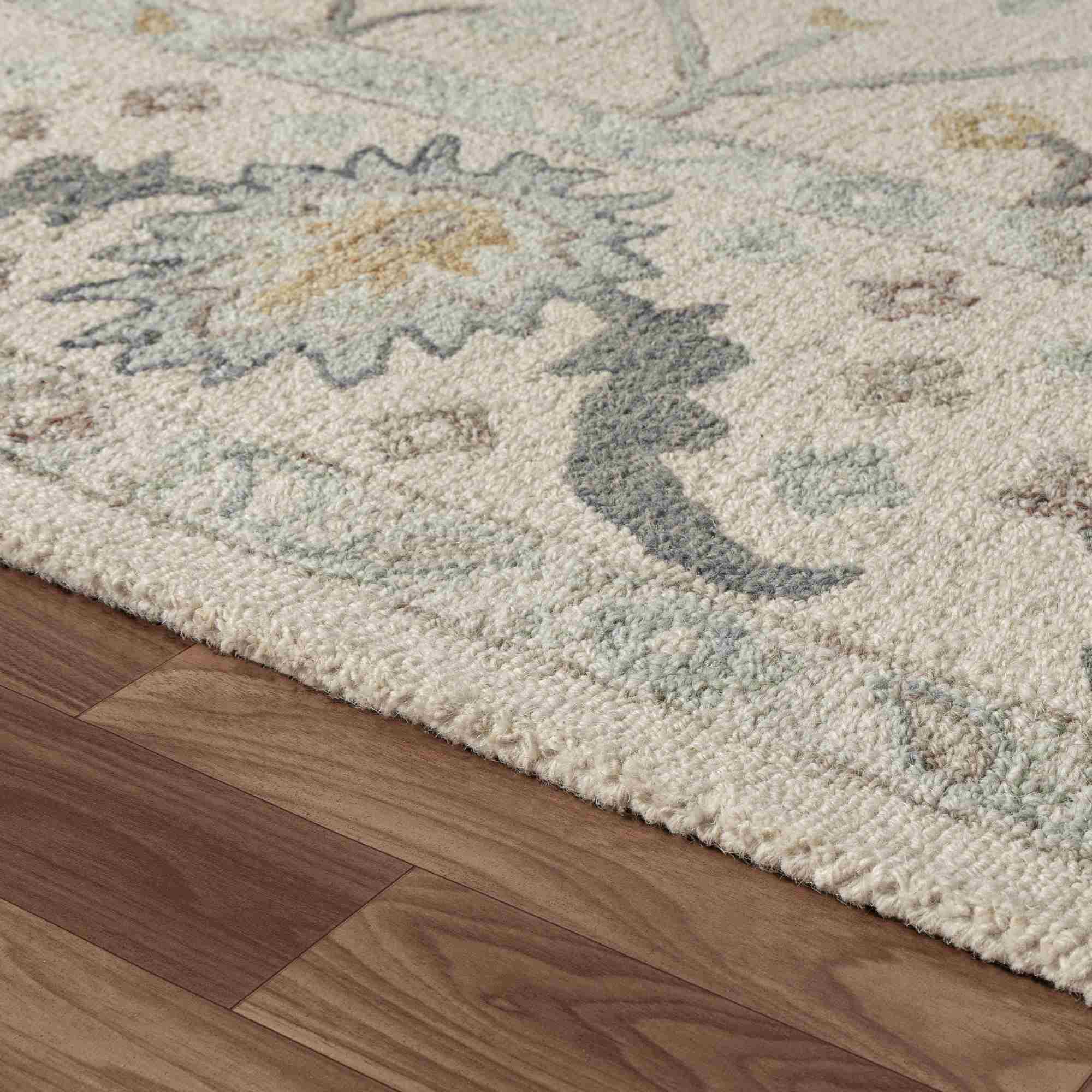 LR Home Pallor Rug — Cream / Multi