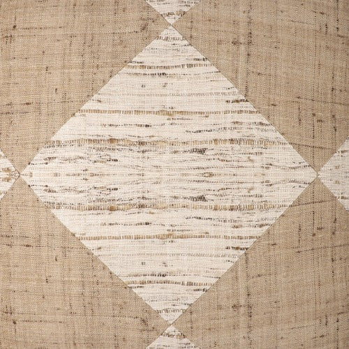 LR Home Linen & Silk Pillow — NATURAL/CREAM