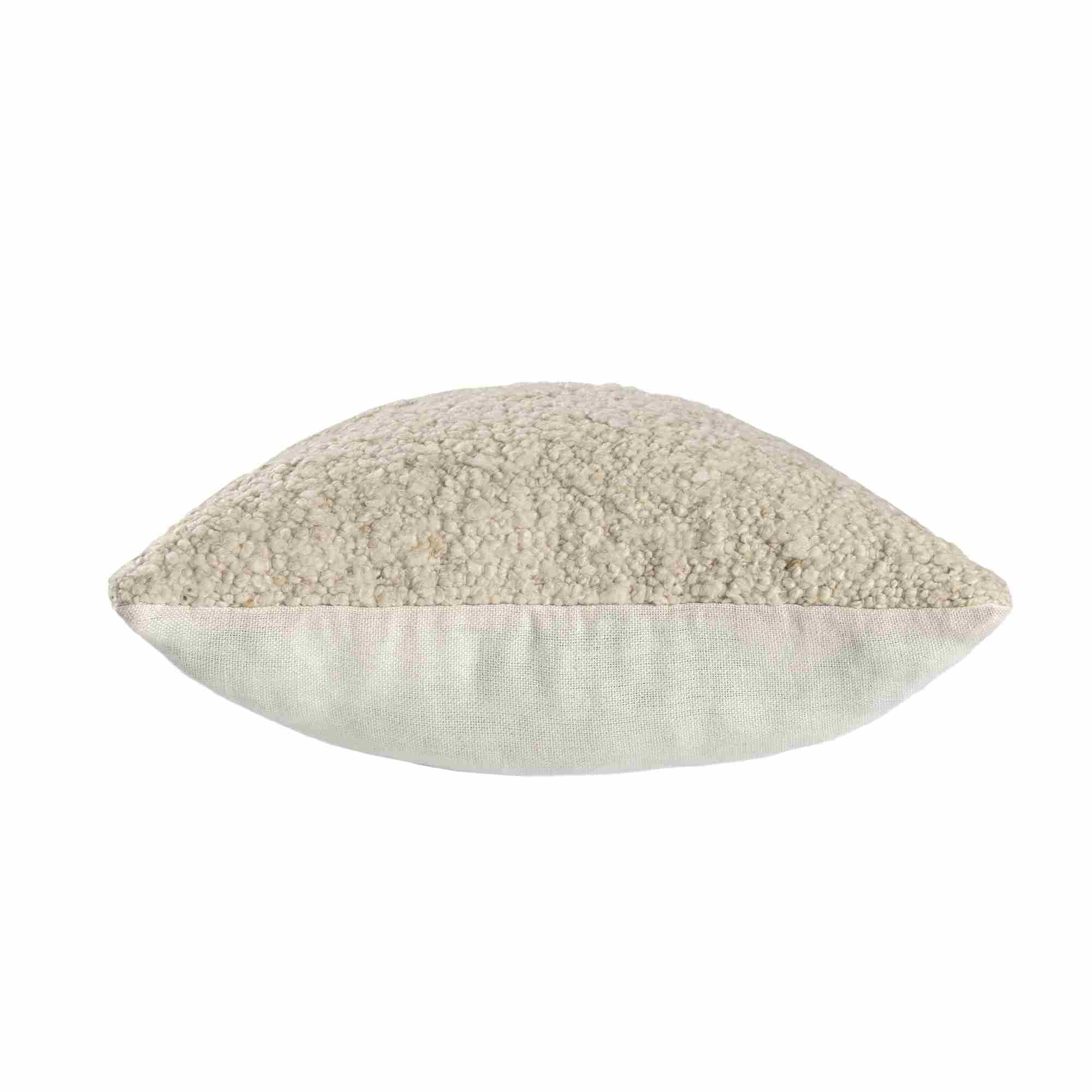 LR Home Serra Pillow — Ivory / Beige
