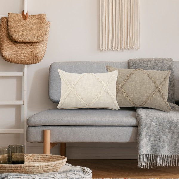 LR Home Reese Pillow — Natural