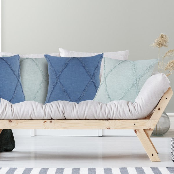 LR Home Reese Pillow — Coronet Blue