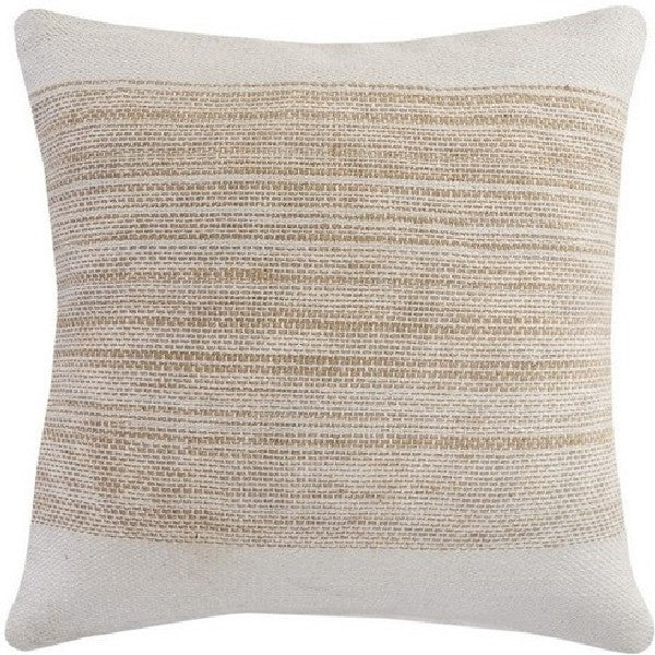 LR Home Reed Pillow — Natural / White