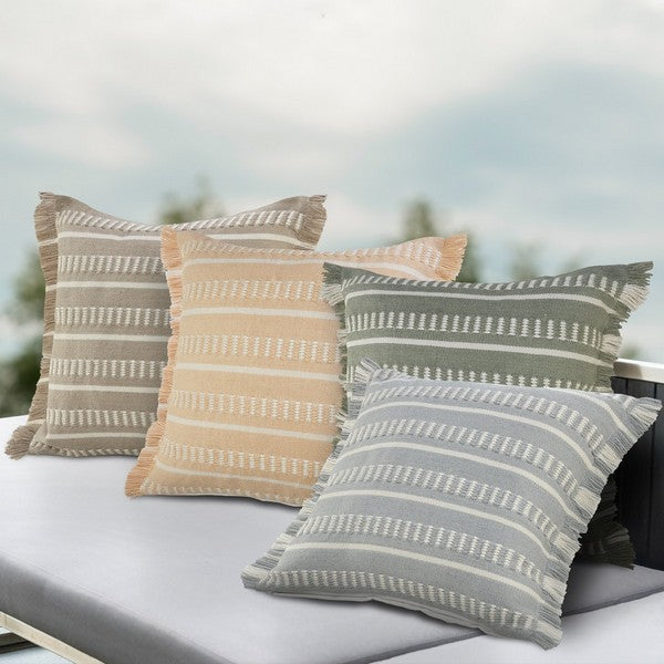 LR Home Atlantis Pillow — Green