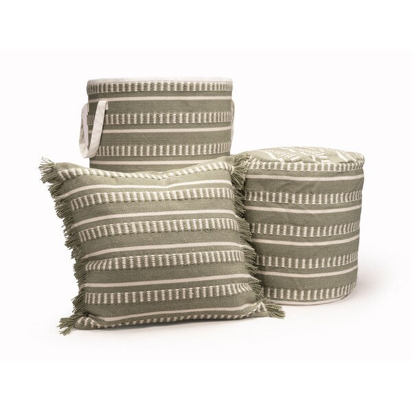 LR Home Atlantis Pillow — Green