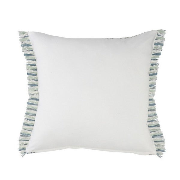 LR Home Atlantis Pillow — Sweet Blue