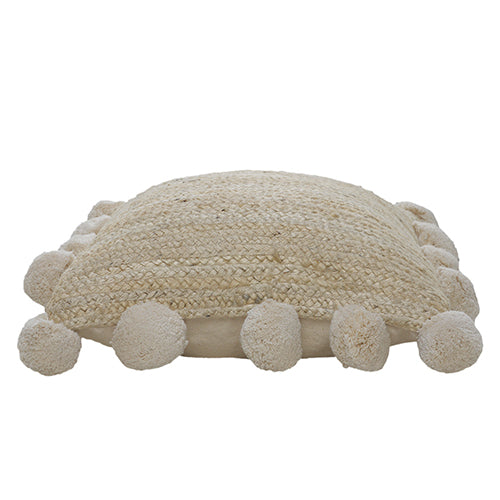 LR Home Pompadour Pillow — Natural