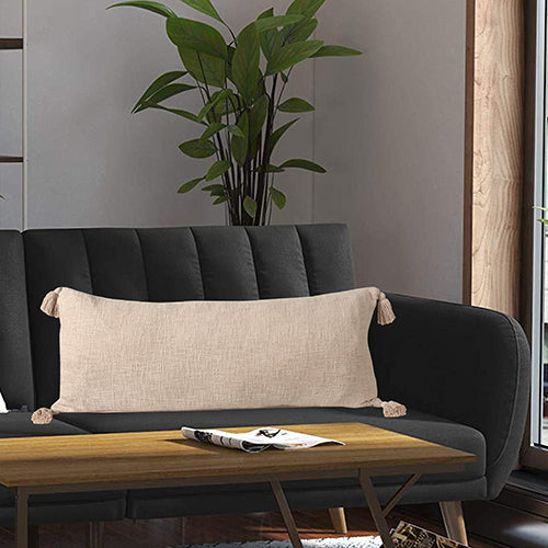 LR Home Insignia Pillow — Frappe