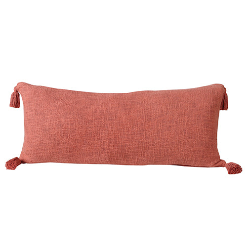 LR Home Insignia Pillow — Brandied Melon