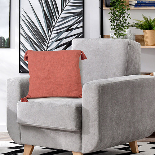 LR Home Insignia Pillow — Brandied Melon