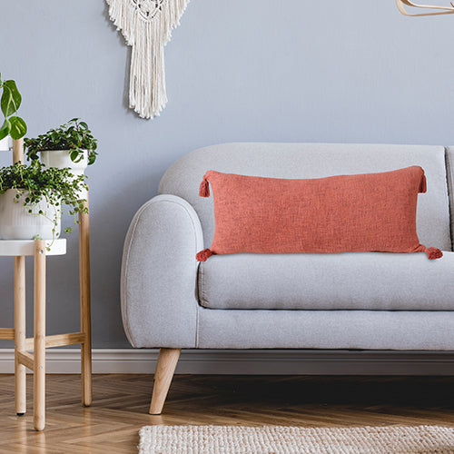 LR Home Insignia Pillow — Brandied Melon