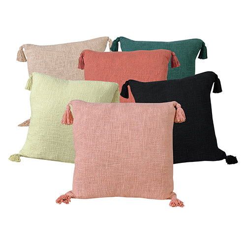 LR Home Insignia Pillow — Brandied Melon