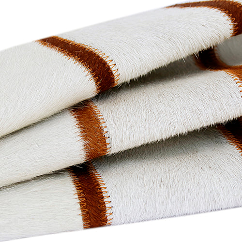 LR Home Austin Pillow — Ivory / Brown