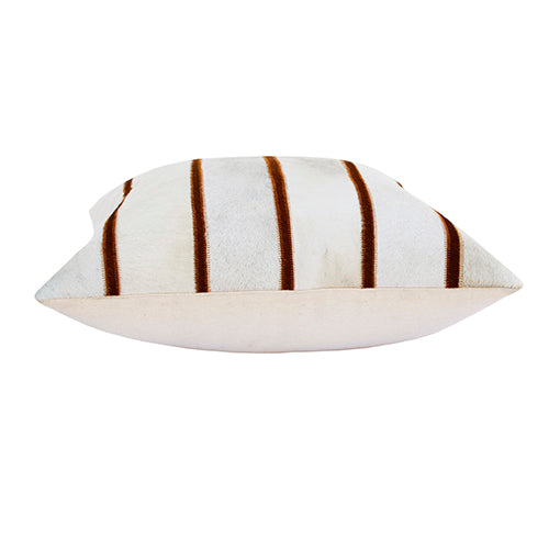 LR Home Austin Pillow — Ivory / Brown
