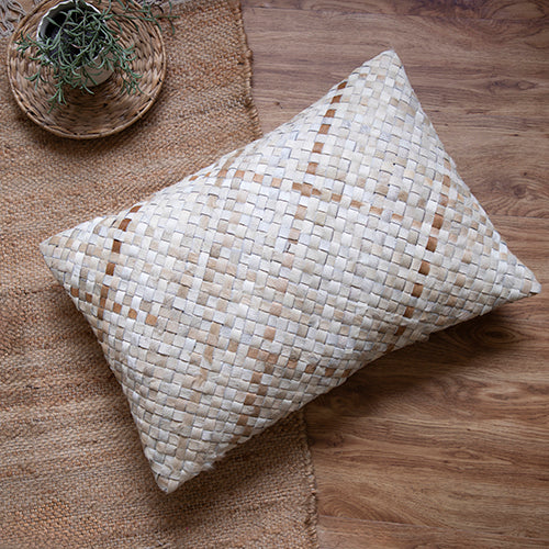 LR Home Austin Pillow — Ivory / Beige