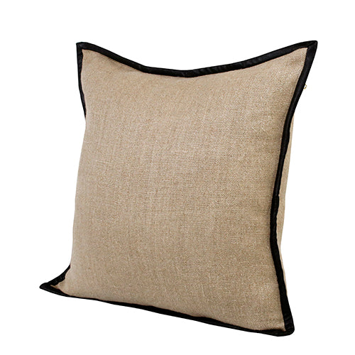 LR Home Estate Pillow — Natural / Black