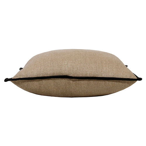 LR Home Estate Pillow — Natural / Black