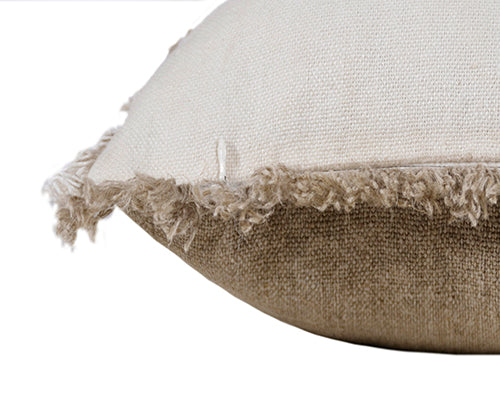 LR Home Estate Pillow — Natural / Ivory (08154)