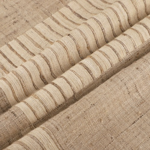LR Home Linen & Silk Pillow — Natural / Cream