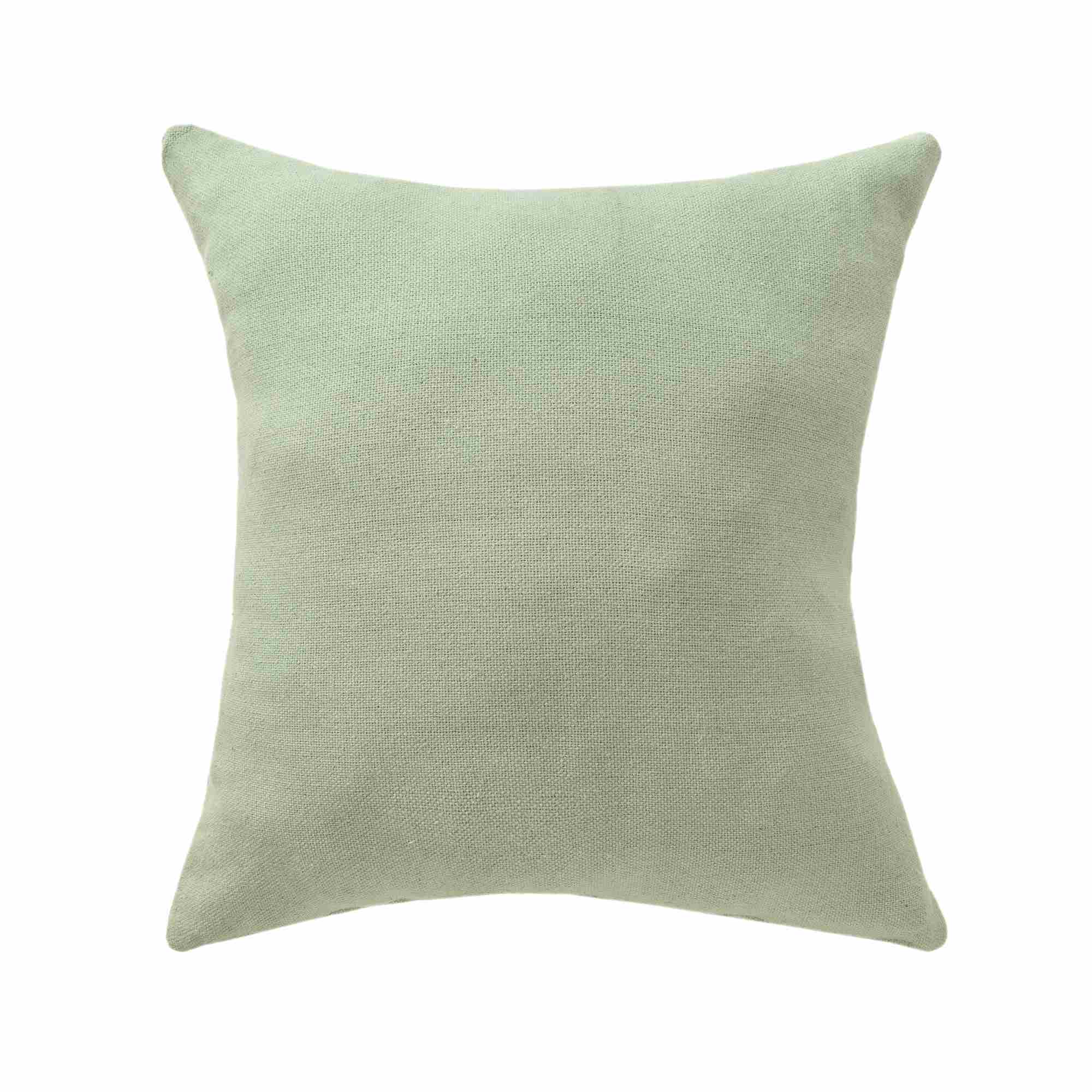 LR Home Woodland Pillow — Green / Ivory