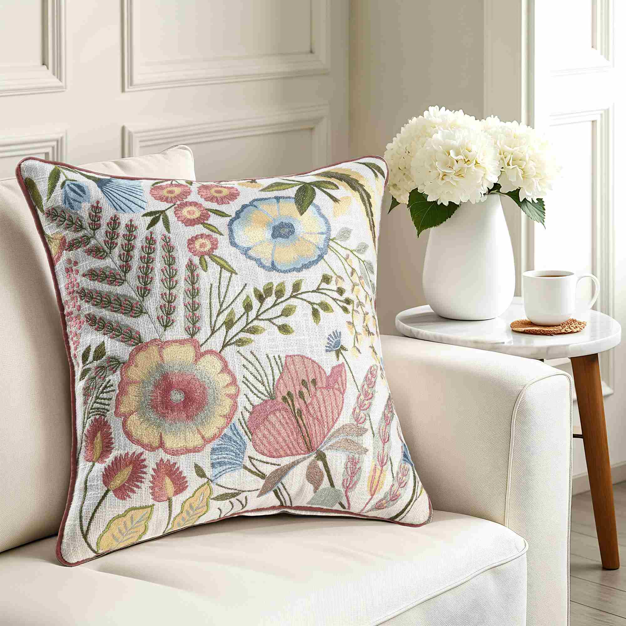 LR Home Woodland Pillow — Multi