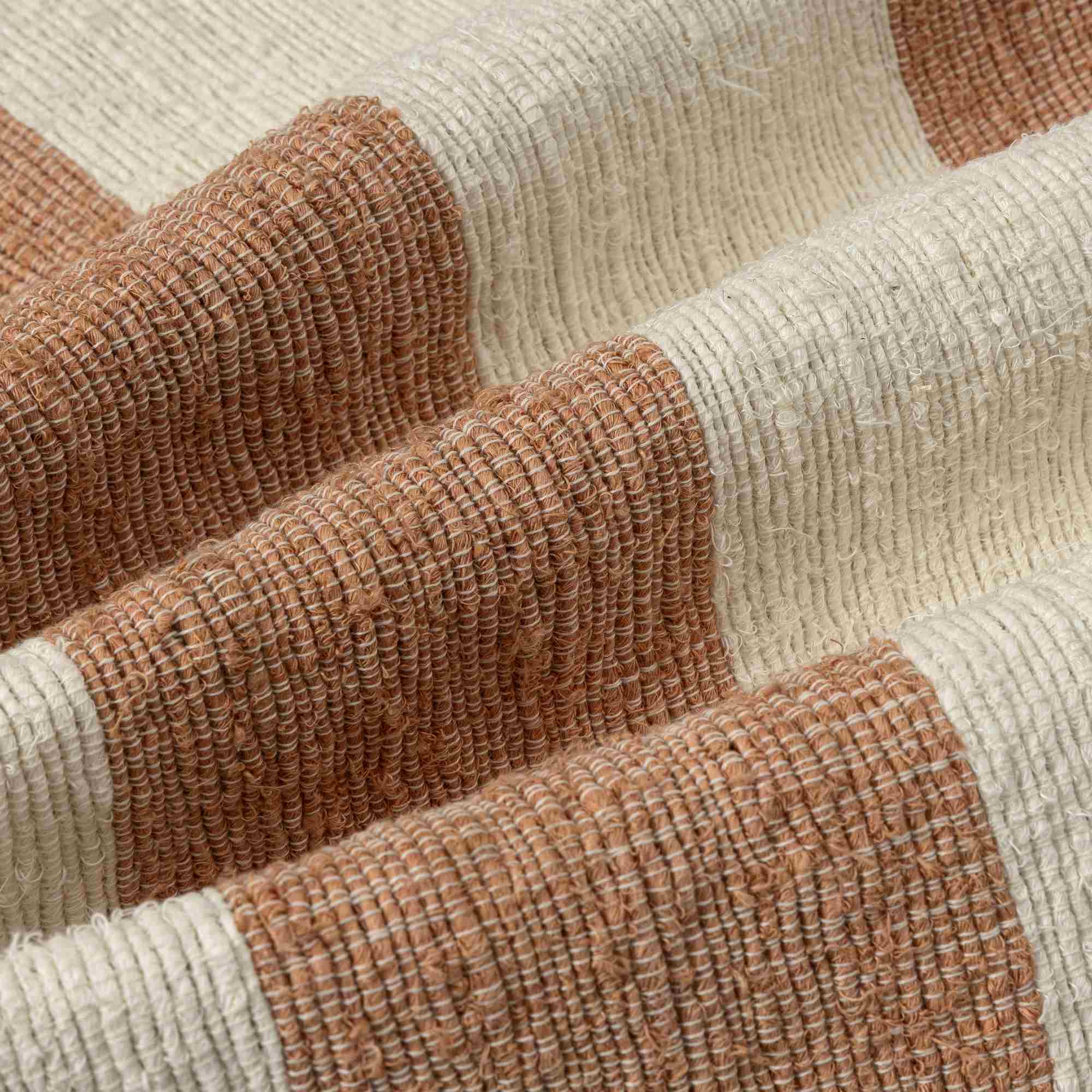 LR Home Horizon Pillow — Rust / Ivory