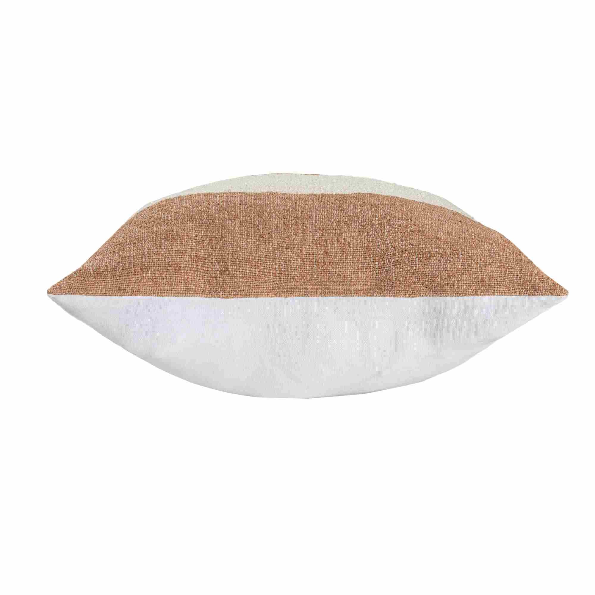 LR Home Horizon Pillow — Rust / Ivory