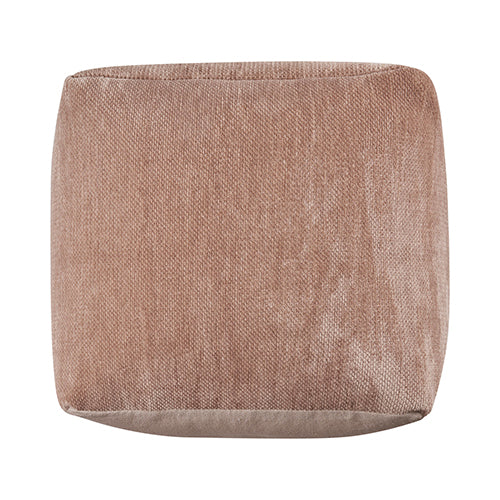 LR Home Taj Pouf — Beige