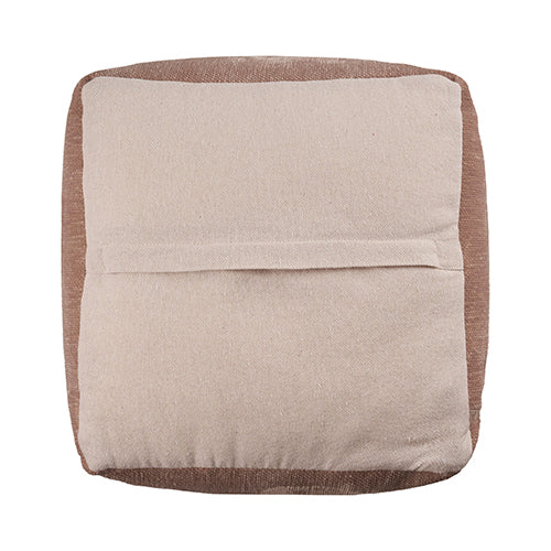 LR Home Taj Pouf — Beige