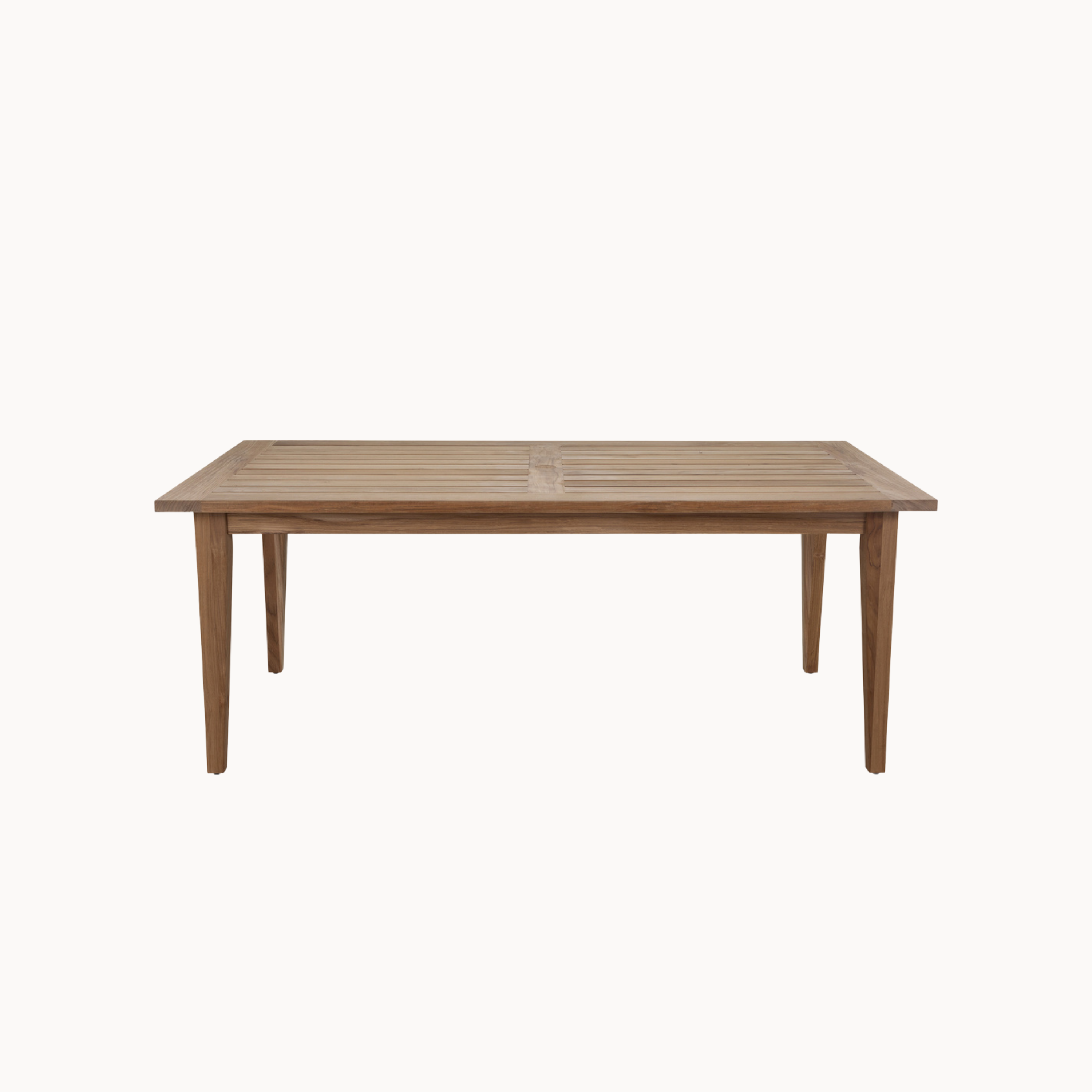 Croquet Teak Rectangle Farm Table