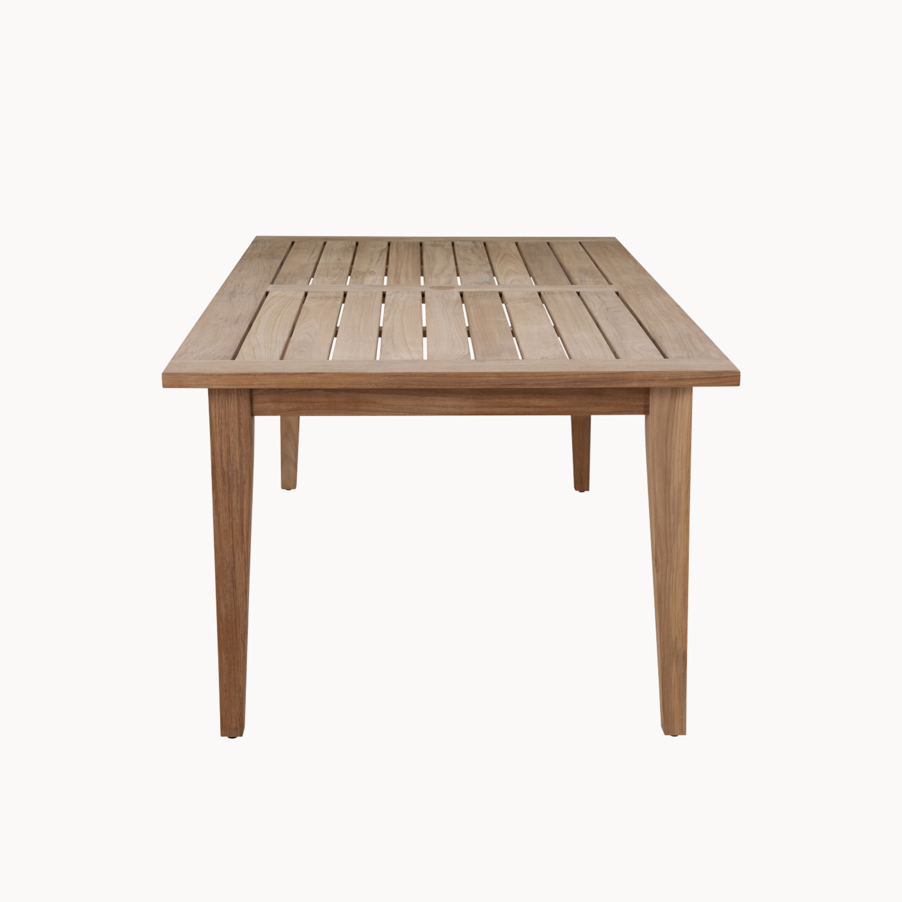 Croquet Teak Rectangle Farm Table