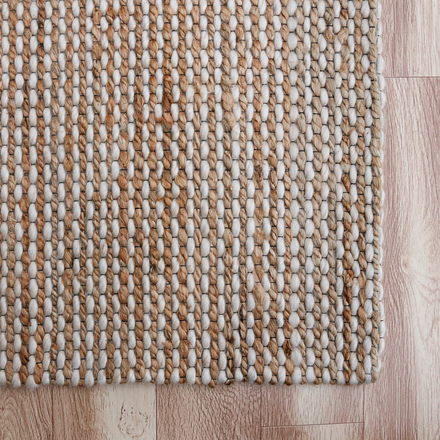 LR Home Rondane Rug — Beige / Natural