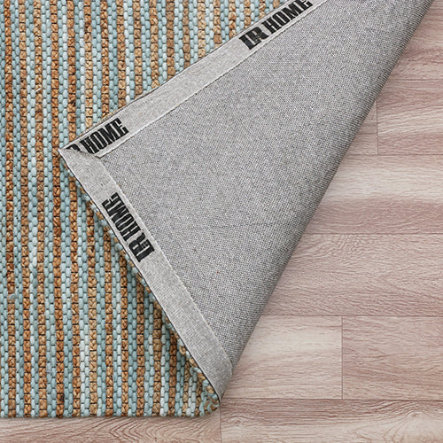 LR Home Rondane Rug — Turquoise