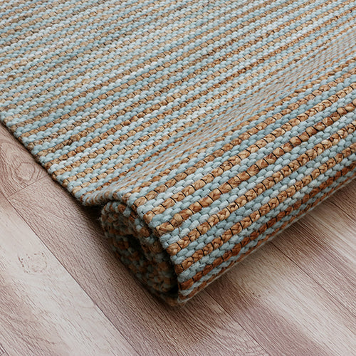 LR Home Rondane Rug — Turquoise