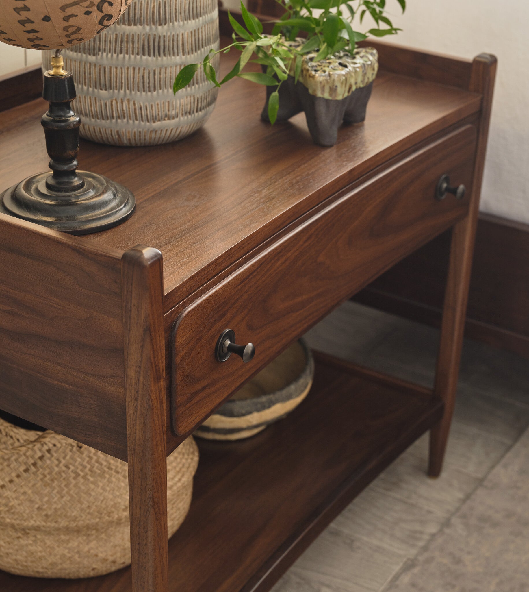 Hudson Valley Scooped Nightstand