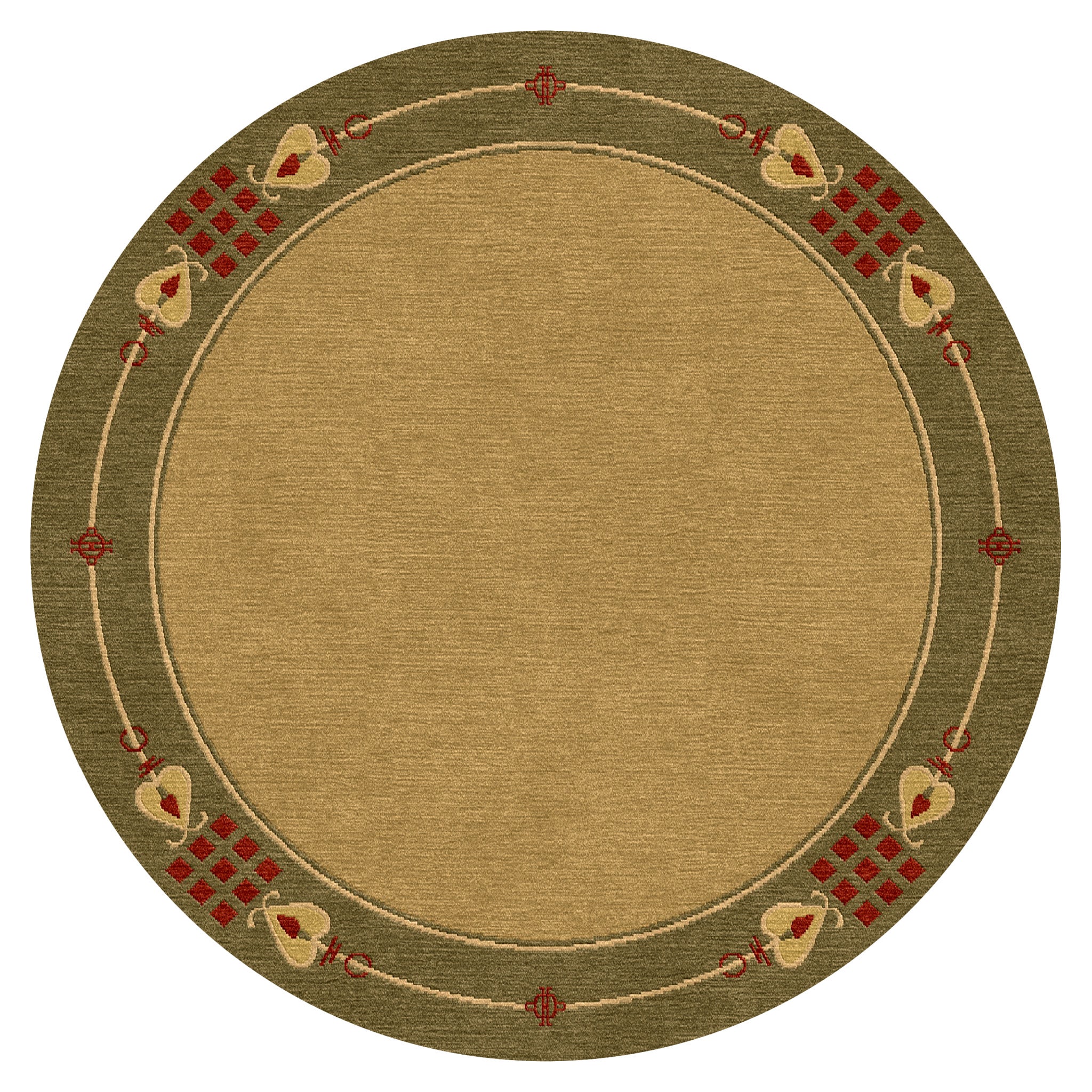 Highland Park Rug - Green - RU-1170-10X14
